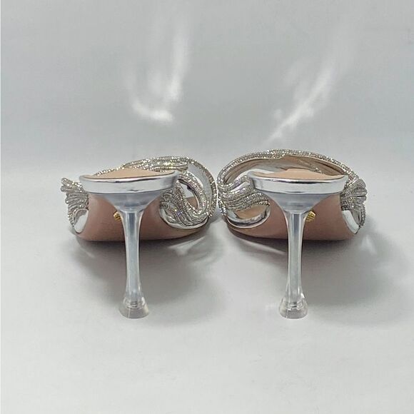 Aquazzura Gatsby Embellished Mules size 40 - Picture 7 of 14